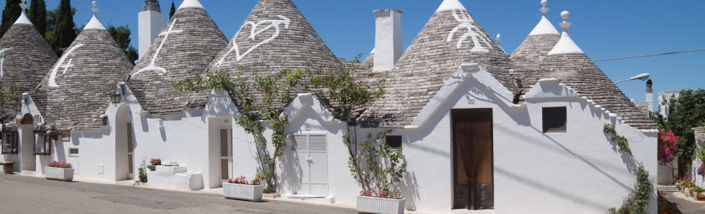 Trulli homes in Italy