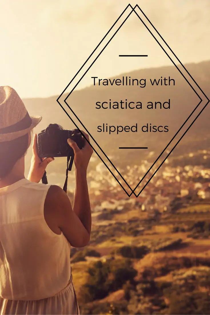 Tips for travelling with sciatica and slipped discs