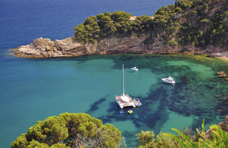 Costa Brava on Spanish Coast