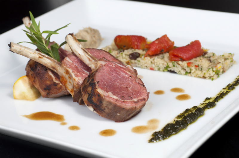 Australian lamb with cous cous