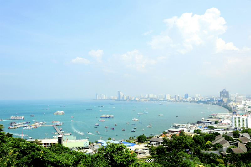 View out to sea, Pattaya