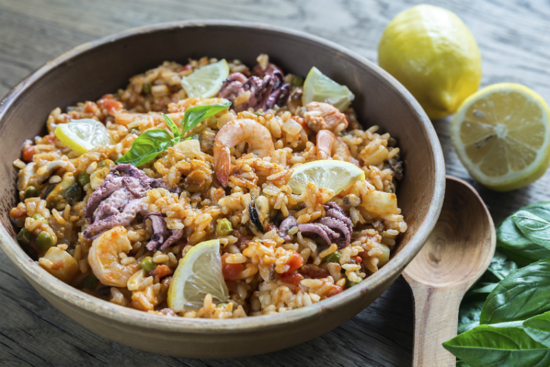 Seafood Paella