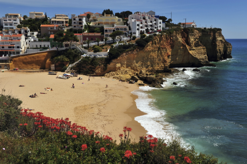 Carvoeiro beach Algarve, Portugal