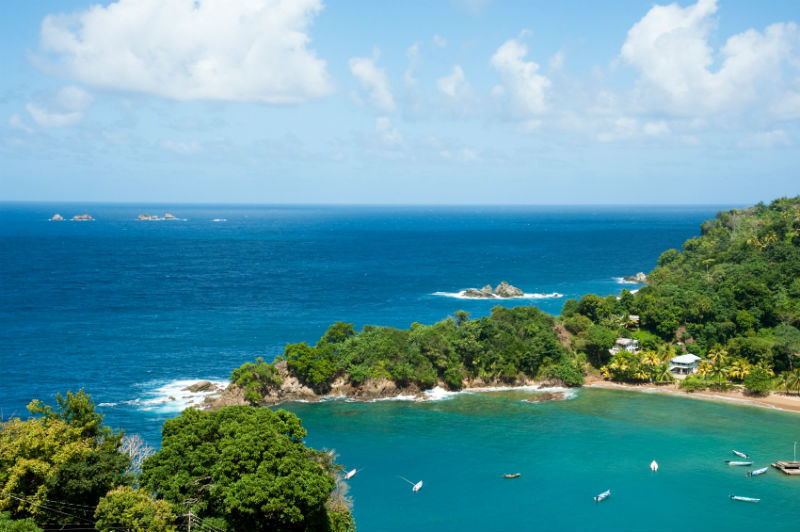 Blue Waters of the caribbean