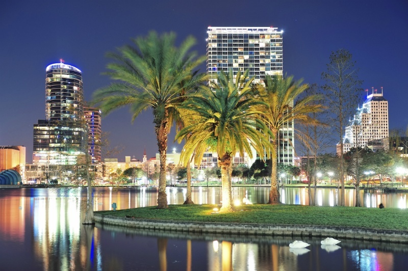 Orlando Night Scene Florida