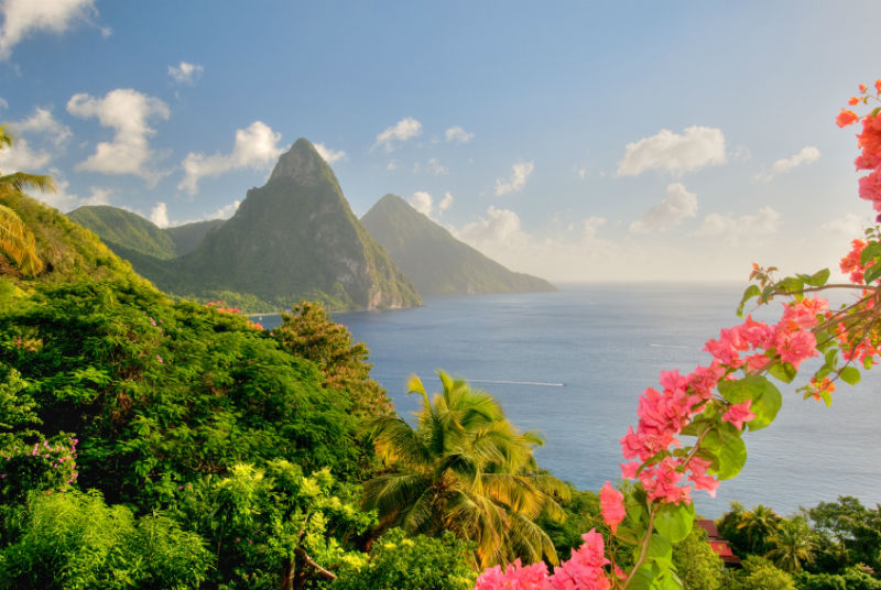 Pitons St Lucia