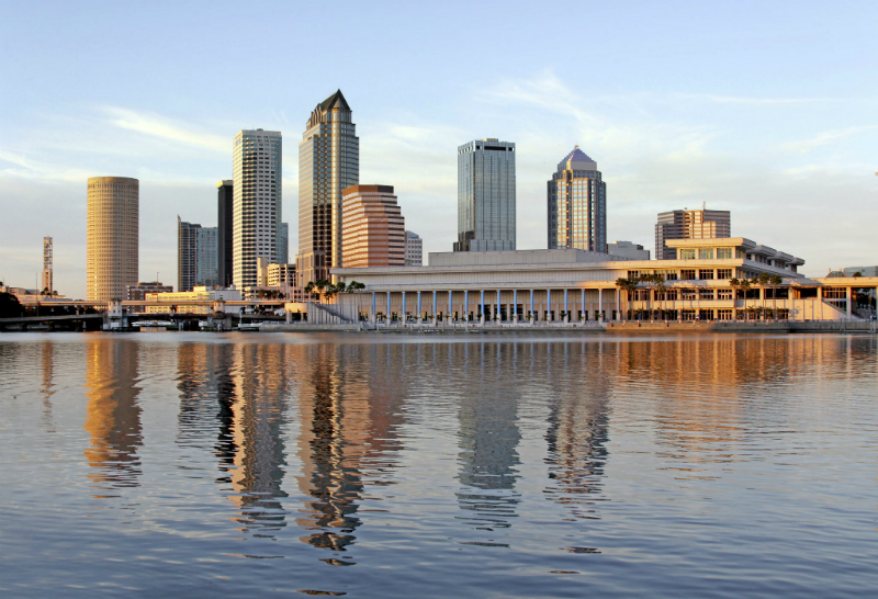 Skyline of Tampa, Florida