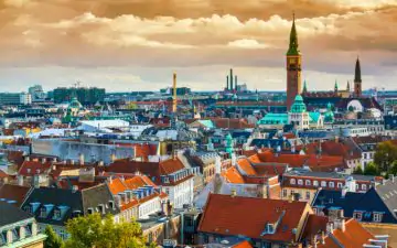 Copenhagen skyline