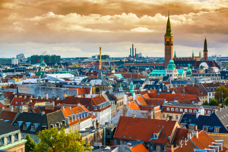 Copenhagen skyline