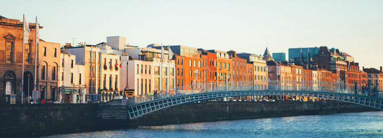 Dublin city scape