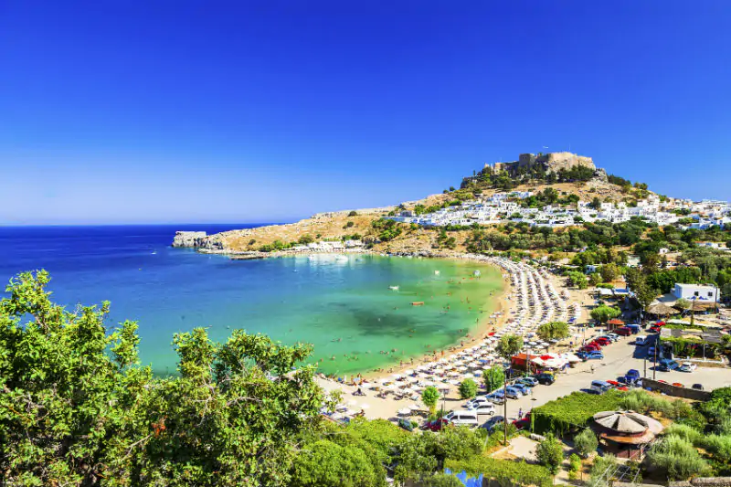 Beach in Rhodes