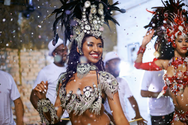 Carnival dancers