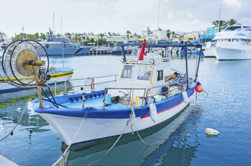 Latsi harbour, Cyprus