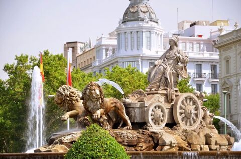 Fountain Plaza de Cibeles, Madrid