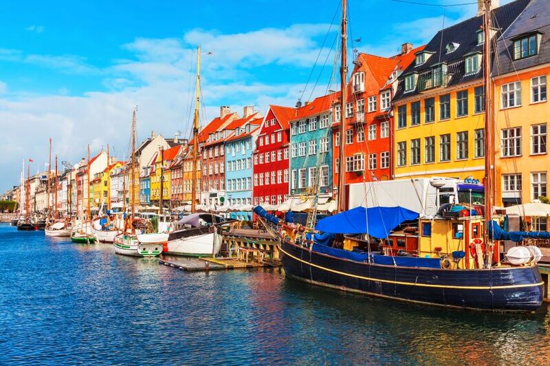 Nyhavn, Copenhagen , Denmark