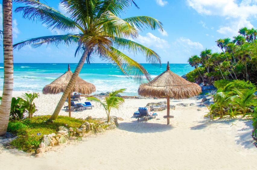 Beach, Tulum, Cancun