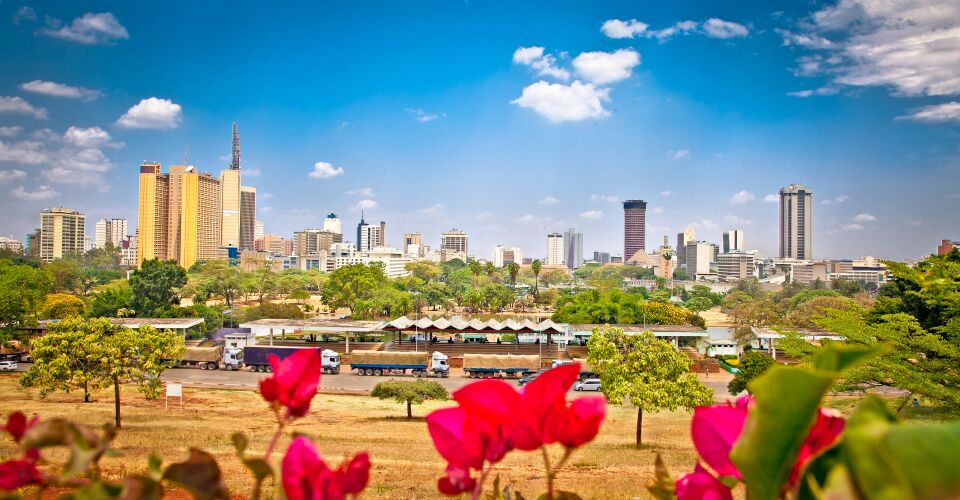 View of Nairobi, Kenya