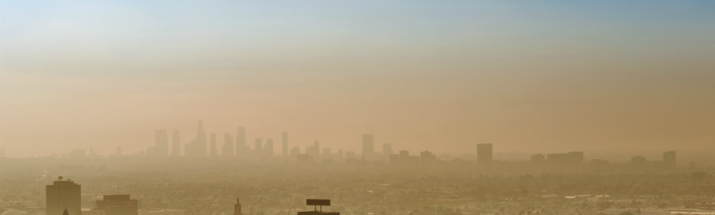 Smog over Los Angeles
