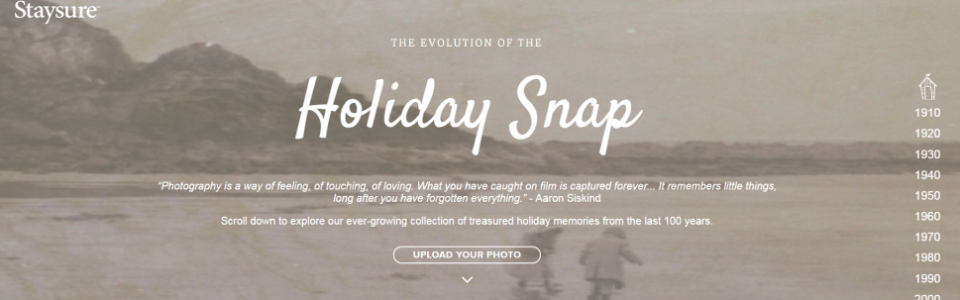 Holiday snap time capsule