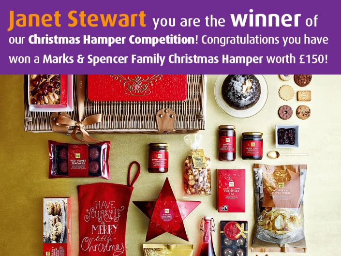 Facebook competition winner - Janet Stewart