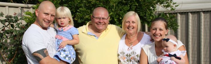 Liz Farr and family