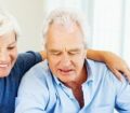 Mature couple looking at retirement spots