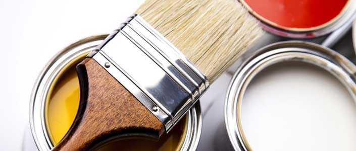 Tins of paint
