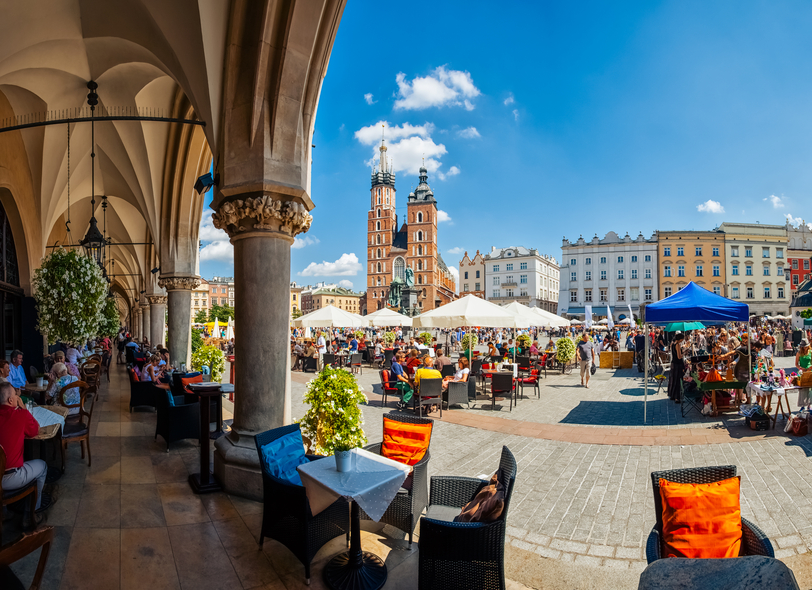 Main Market square of Krakow