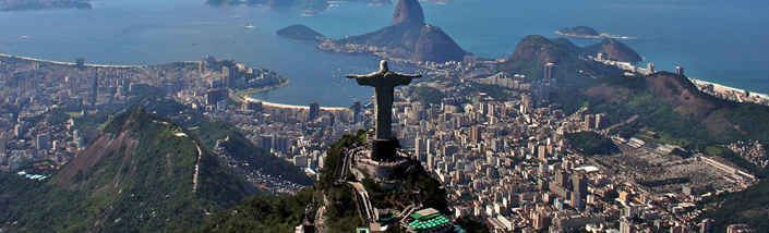 Christ the Redeemer overlooking Rio de Janeiro