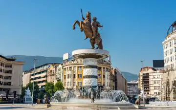 Alexander Monument, Skopje