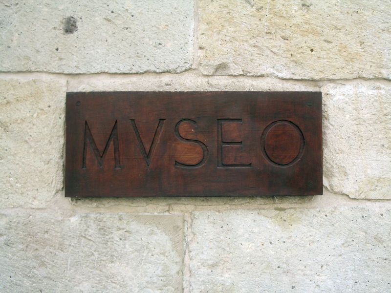 Museum sign