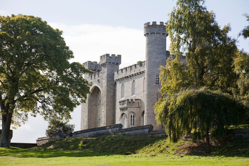 Bodelwyddan castle and park, Wales