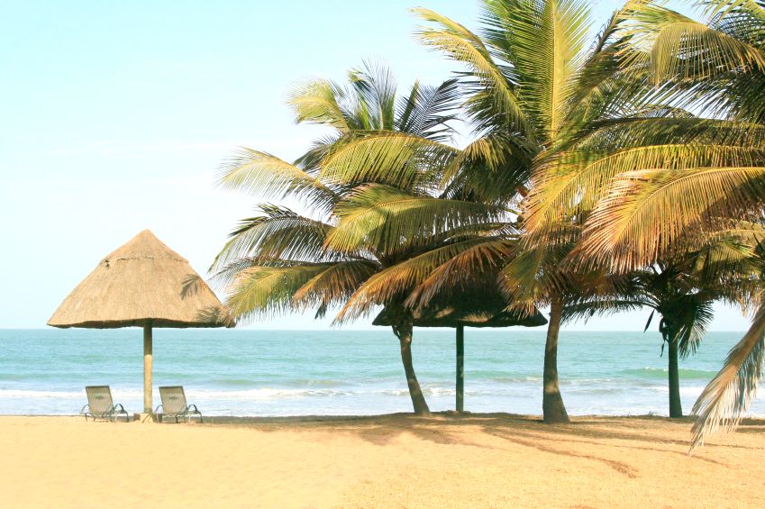 Beach in the Gambia