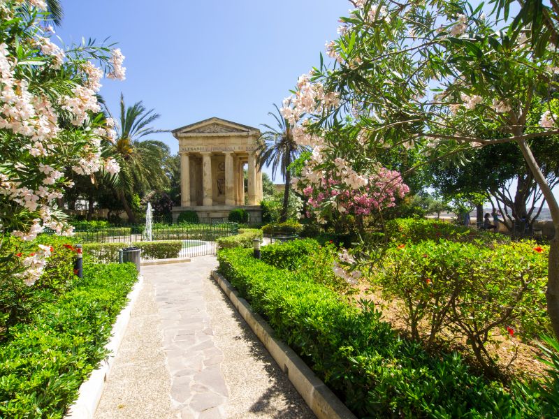 Lower Barrakka gardens, Valletta