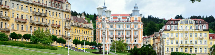 Quaint houses in Czech Republic