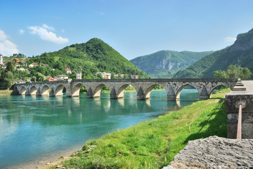 Bridge on Drina Bosnia