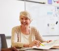 Mature teacher