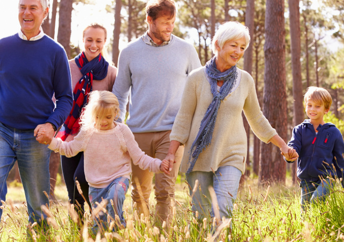 Healthy family
