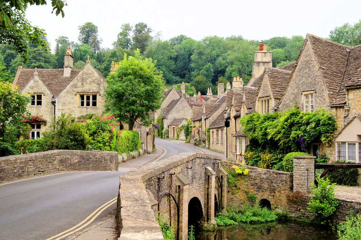 Castle Combe in the Cotswolds