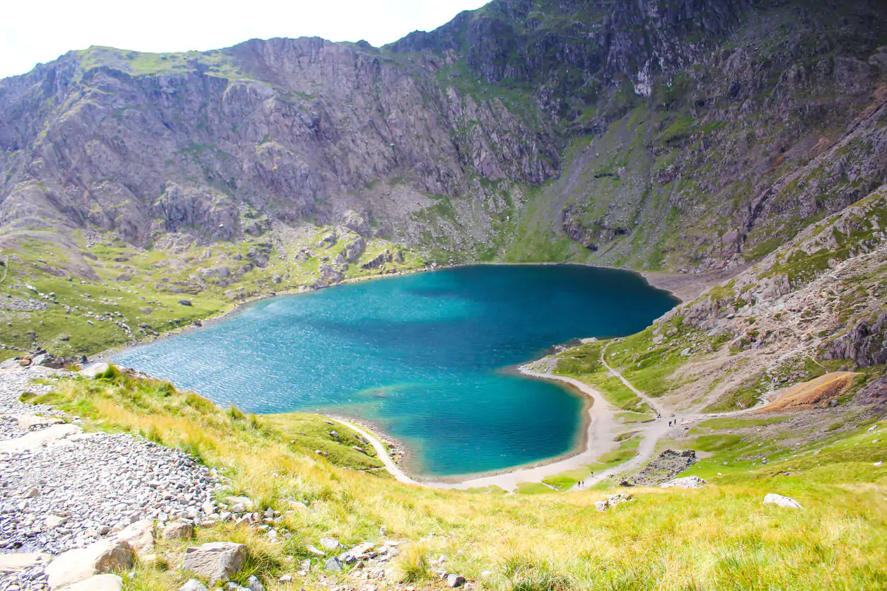 Llyn Glaslyn in Snowdonia