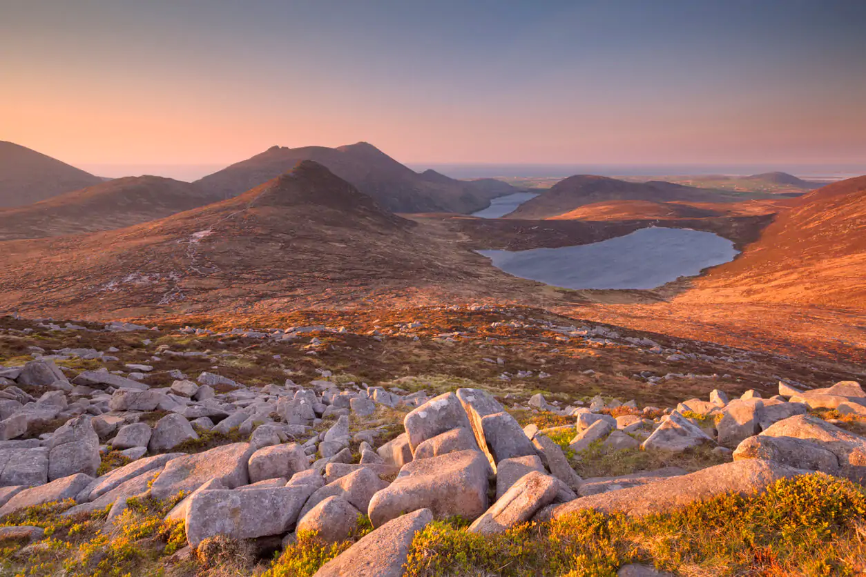 Mourne Mountains In Northern Ireland