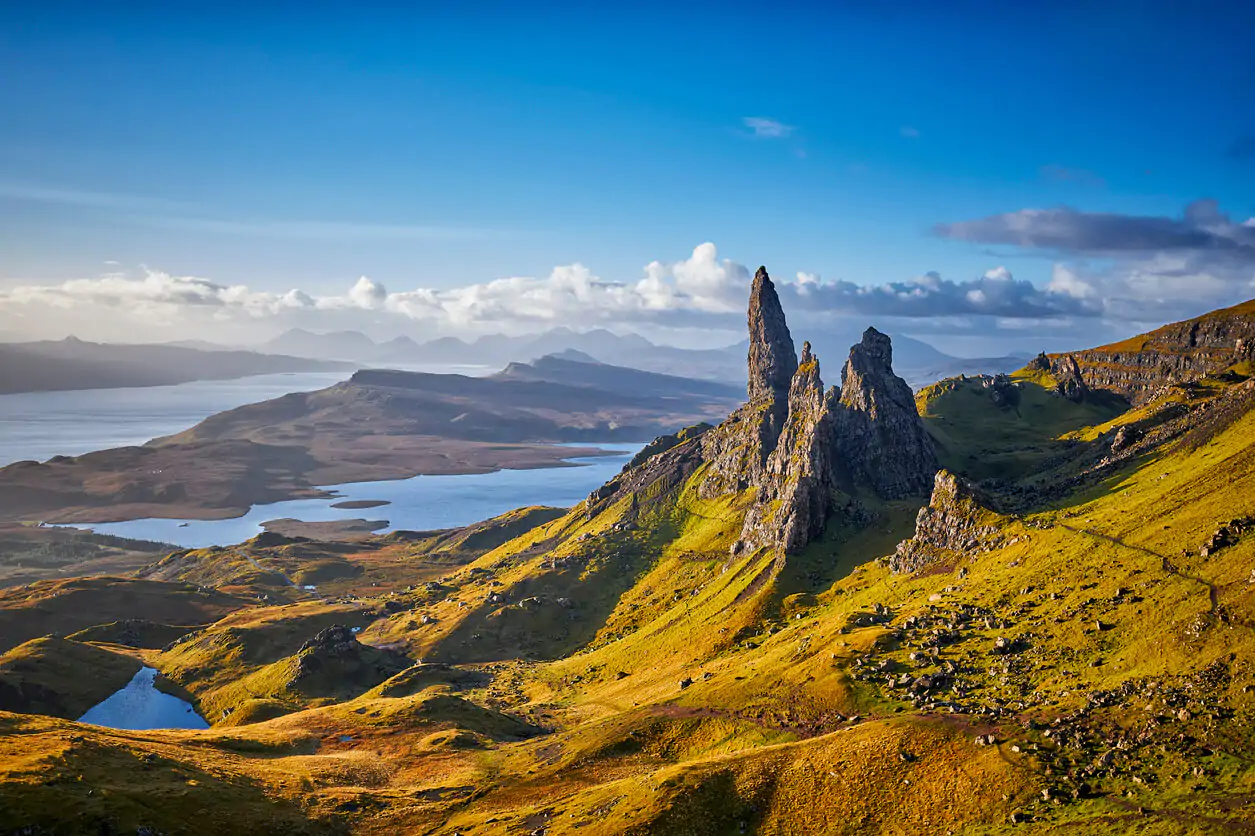 Old Man of Storr in Isle of Skye