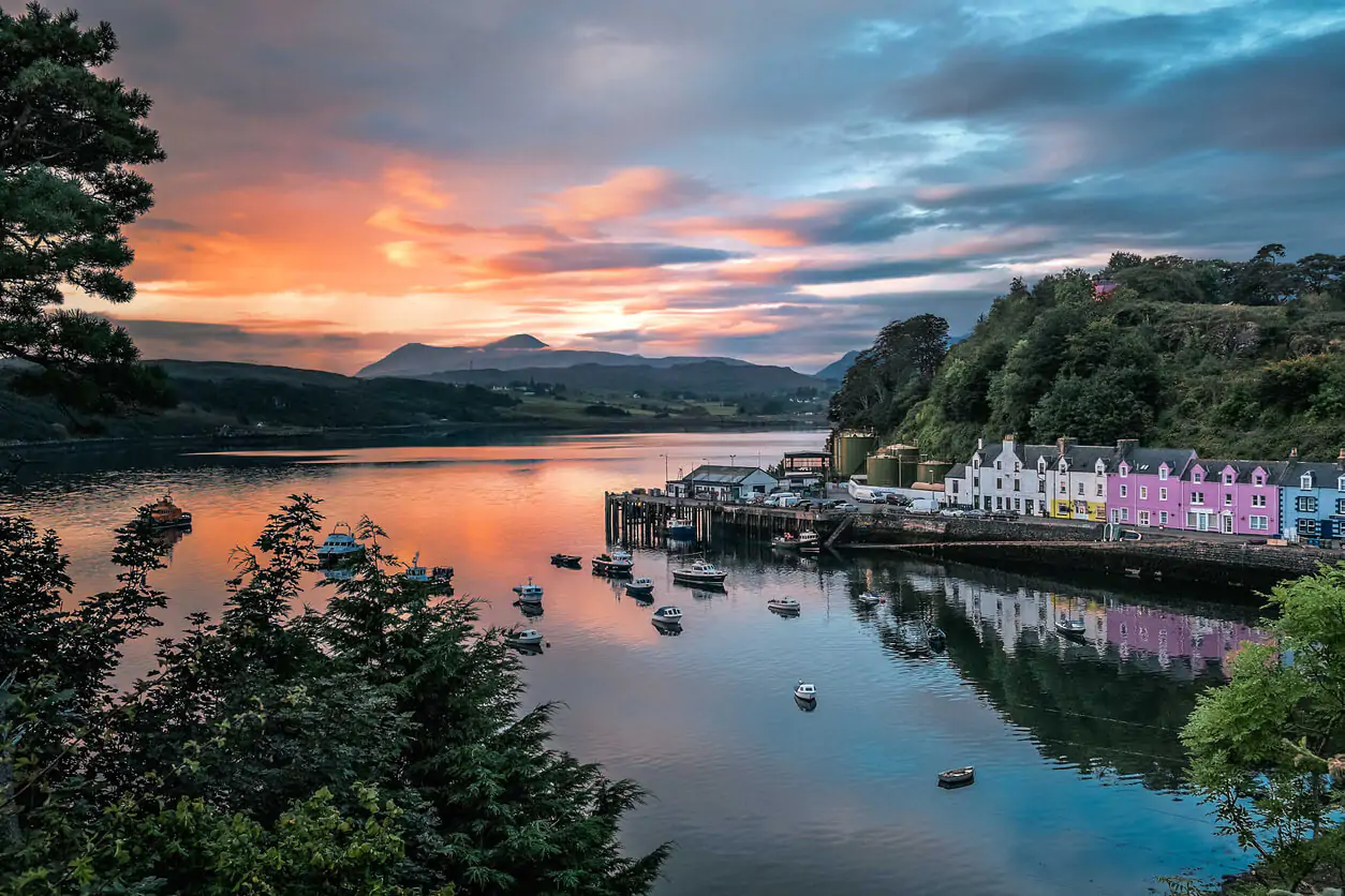 Portree on the Isle of Skye