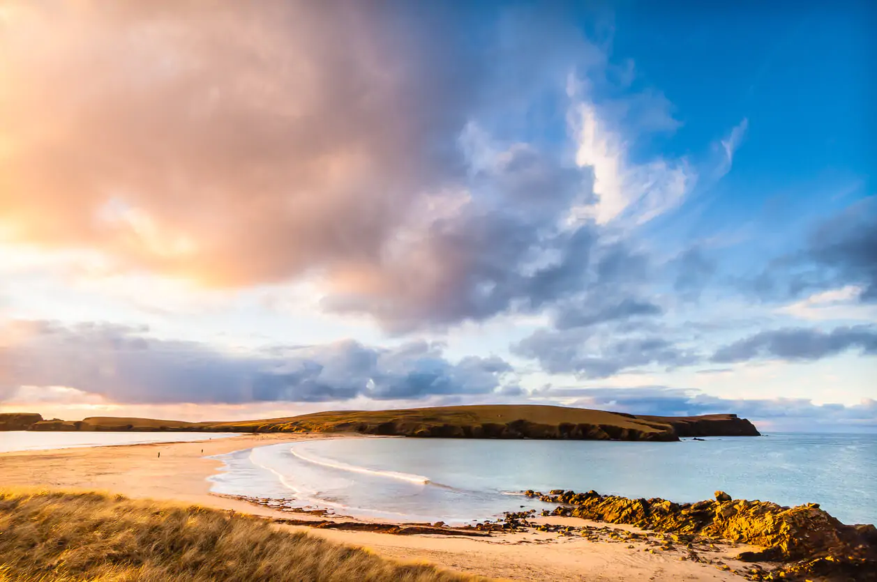 St Ninian's Isle in Shetland