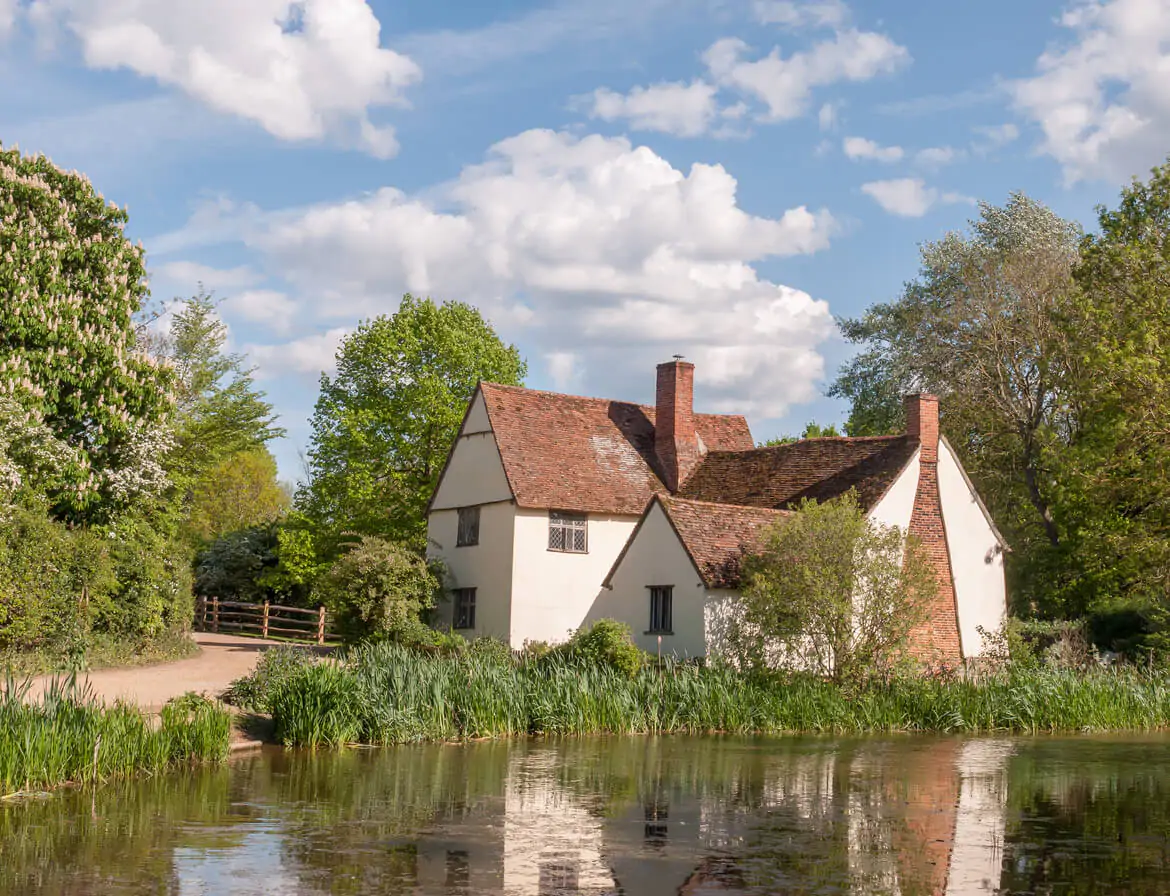 Willy Lott's Cottage in Suffolk