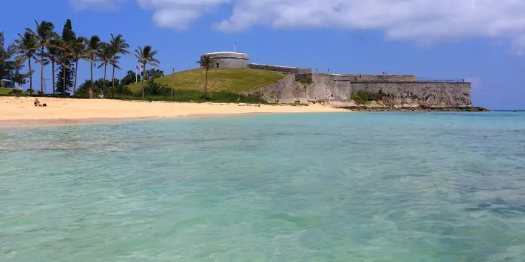 an image of fortifications in the Historic Town of St George, Bermuda, part of a World Heritage Site