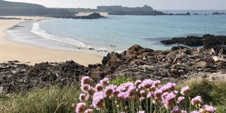 Alderney beach, Channel Islands