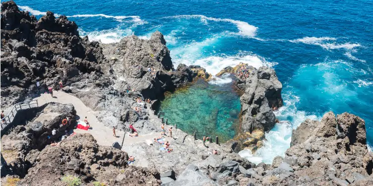 an image of a natural pool in Tenerife