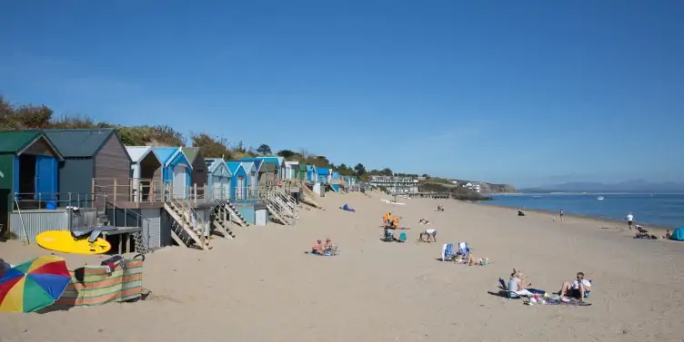 Coastal town of Abersoch