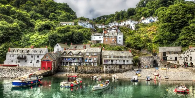 Fishing port in Clovelly